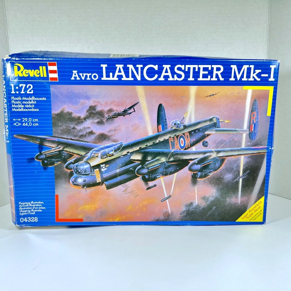 Vintage‎ 1994 Revell 1:72 Avro LANDCASTER Mk-I - Sealed